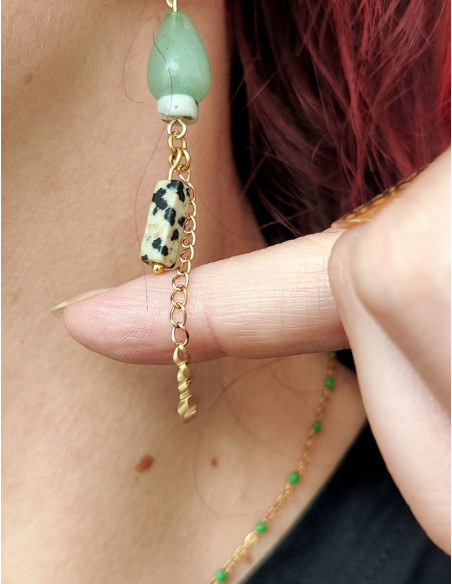 Boucles d'oreilles Dalmavert