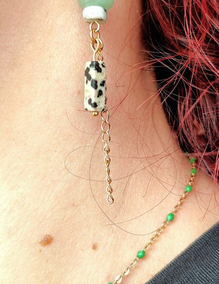 Boucles d'oreilles Dalmavert