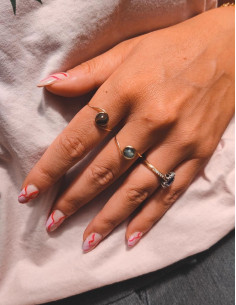 Bague Cyanéa