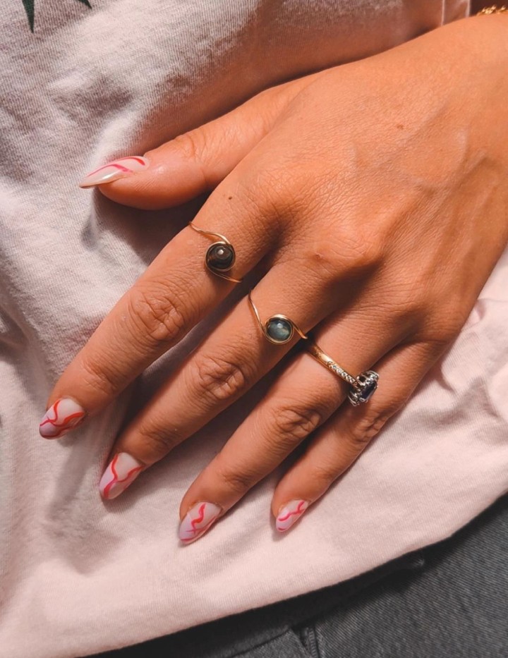 Bague Cyanéa