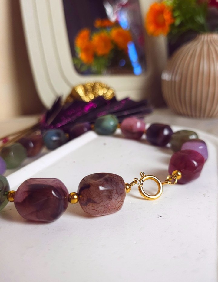 Collier Azélia en acier inoxydable | Naphea