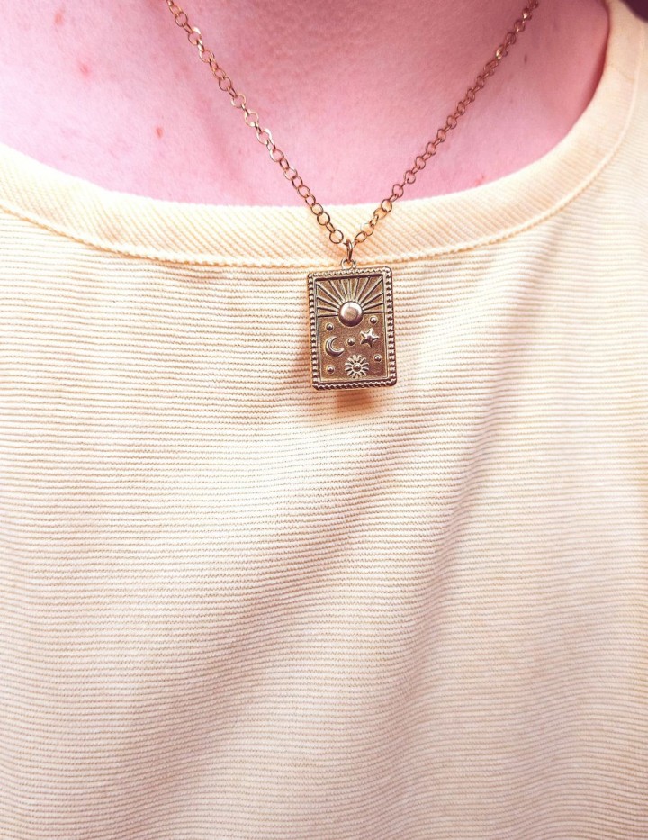 Collier Astréa en acier inoxydable | Naphea