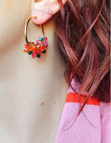 Boucles d'oreilles Éclora