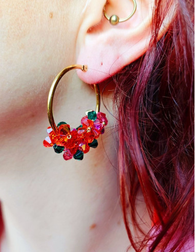 Boucles d'oreilles Éclora