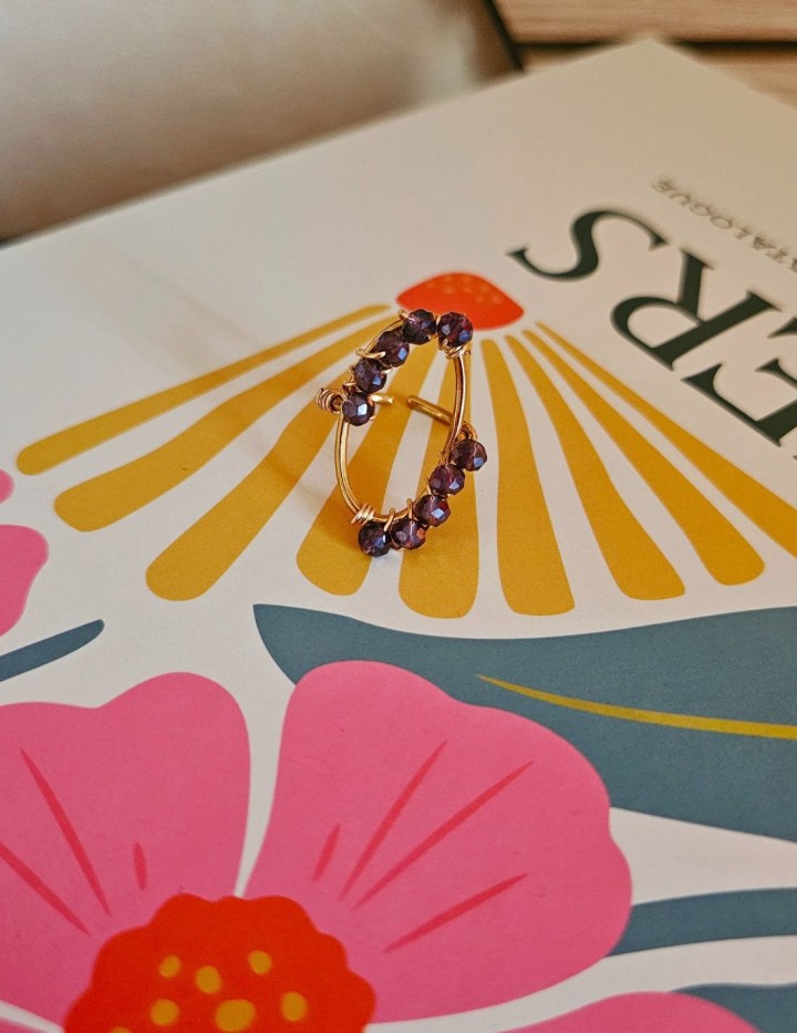 Bague Virelya en acier inoxydable | Naphea