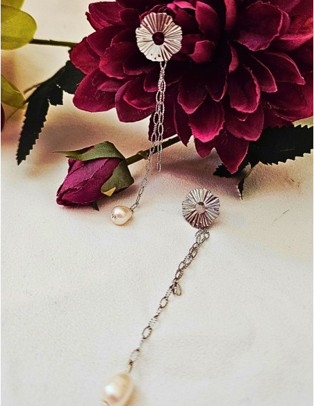 Evidence - boucles d'oreilles perles d'eau douce