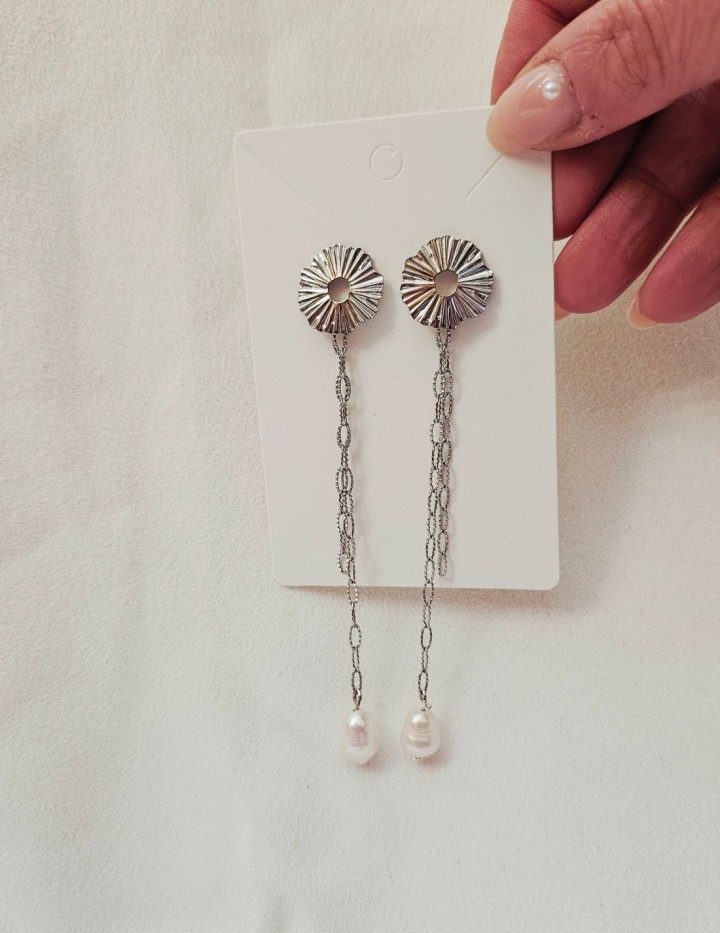 Evidence - boucles d'oreilles perles d'eau douce