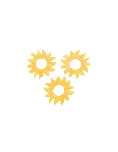 Pampille soleil - jaune nacrée