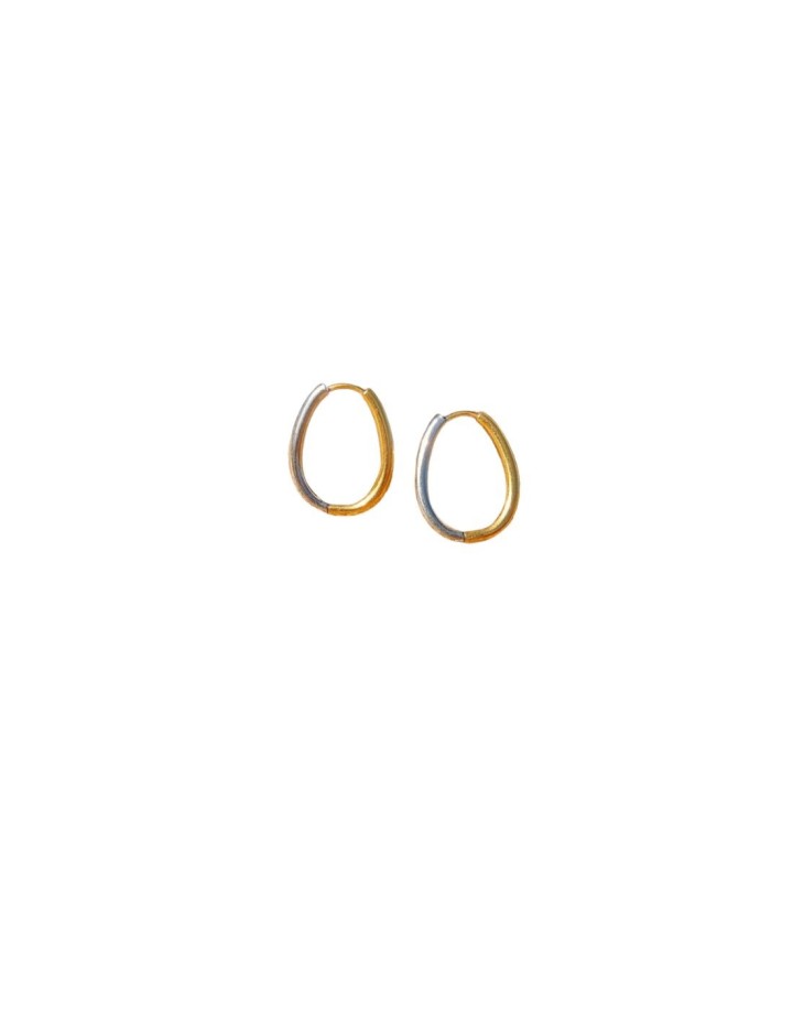 Boucles d'oreilles Phylea en acier inoxydable | Naphea