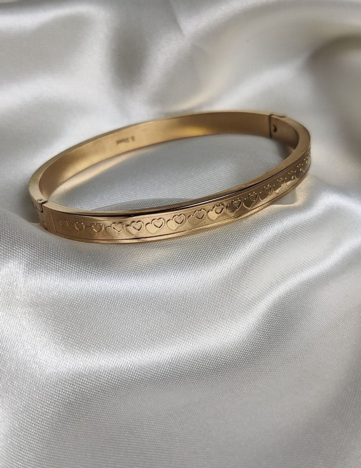 Bracelet jonc d'Ophée en acier inoxydable | Naphea