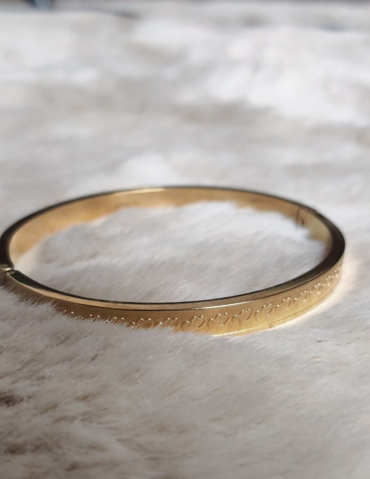 Bracelet jonc d'Ophée en acier inoxydable | Naphea
