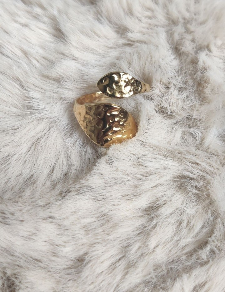 Bague Olympia en acier inoxydable | Naphea