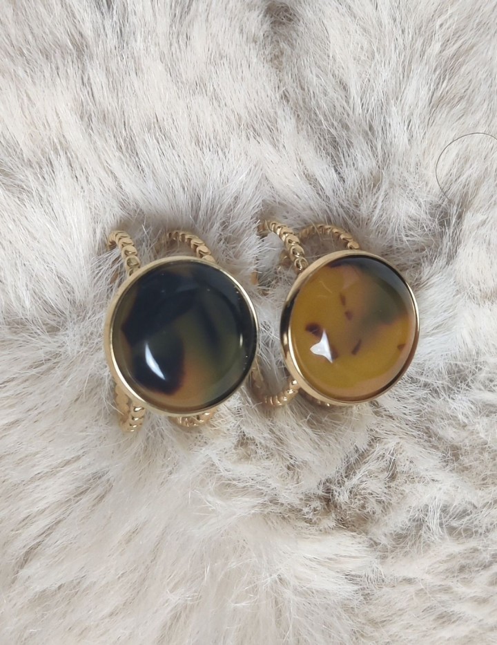 Bague Ambréa en acier inoxydable | Naphea
