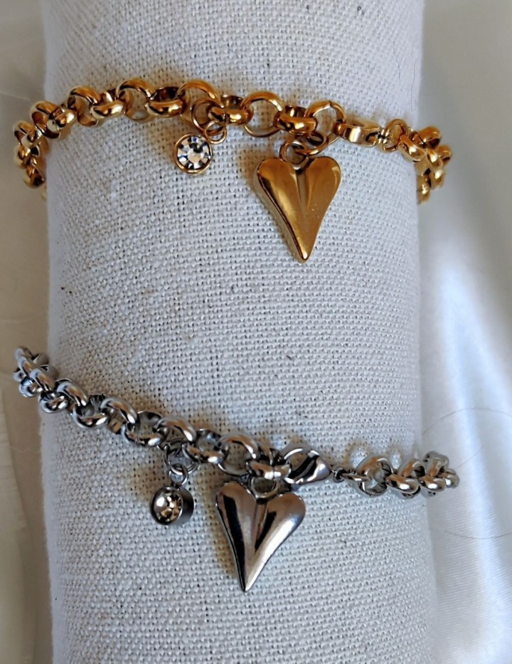 Bracelet Amalthée en acier inoxydable | Naphea