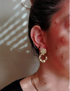 Boucle d'oreille Calyssa 2