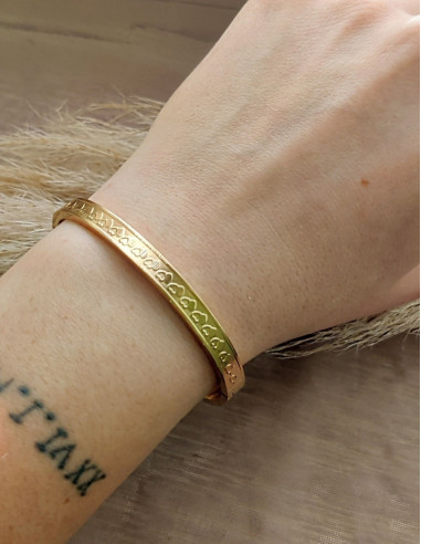 Bracelet jonc d'Ophée