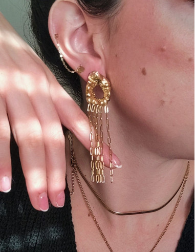 Boucle d'oreille Éclat d’Aurora