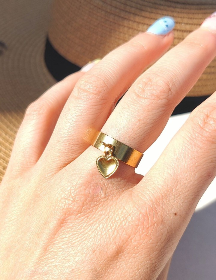 Bague breloque