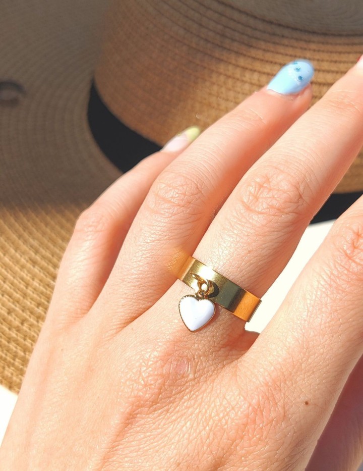 Bague breloque