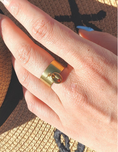 Bague breloque  - Summer Bean