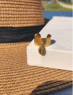 Bague breloque  - Summer Bean