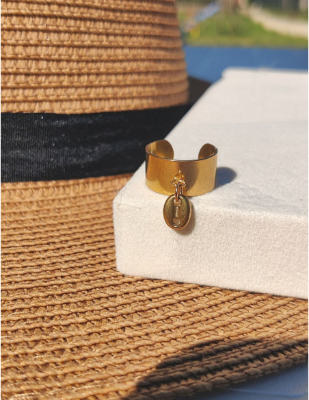 Bague breloque  - Summer Bean