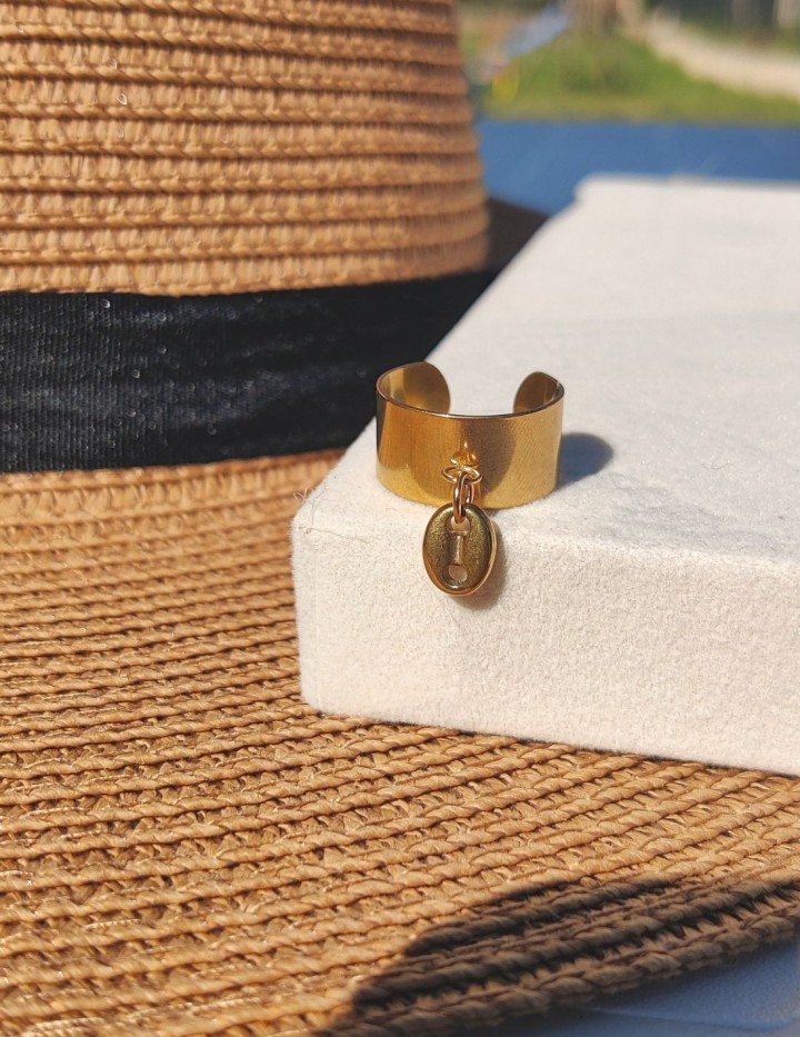 Bague breloque  - Summer Bean