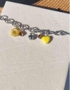 Bracelet breloque - Citrus pop