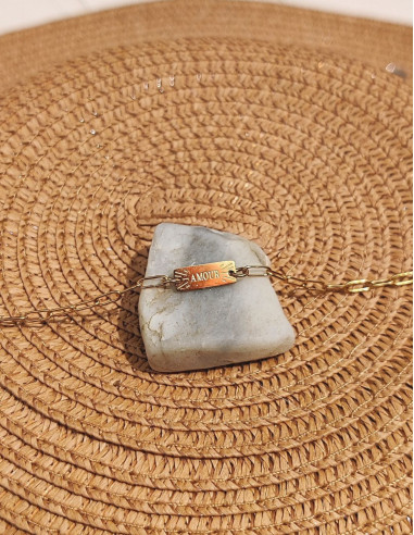 bracelet gravure amour