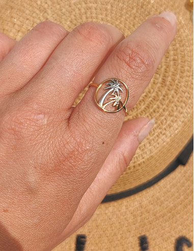Bague Palmea
