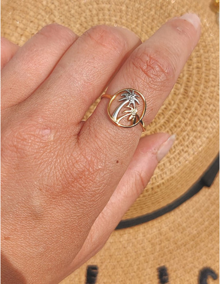 Bague Palmea