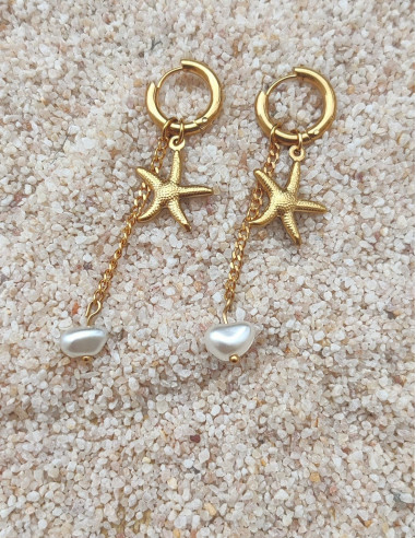 Boucles d’oreilles Nérée