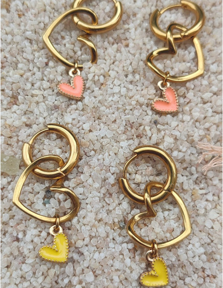 Boucles d’oreilles Amoria