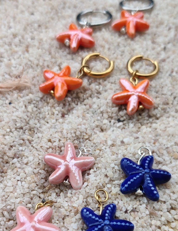 Boucles d’oreilles Maristella en acier inoxydable | Naphea