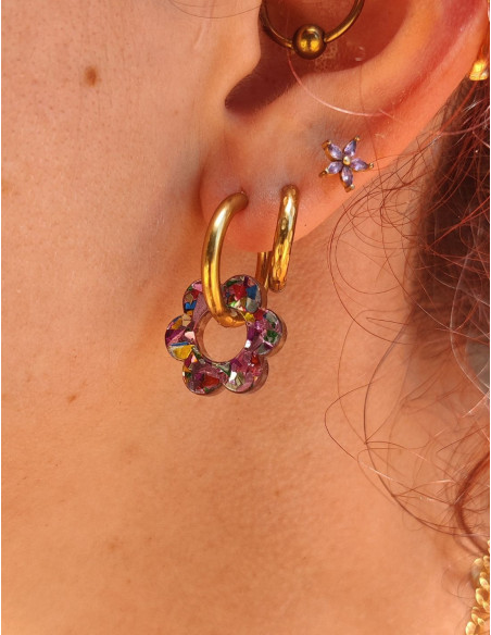 Pampilles fleur - licorne