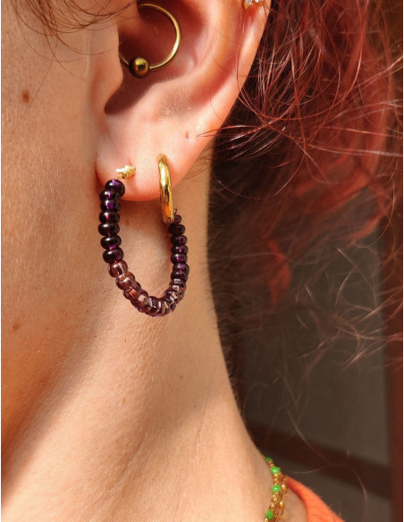 Boucles d'oreilles Calaé