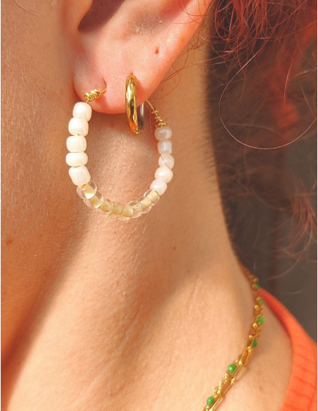 Boucles d'oreilles Calaé