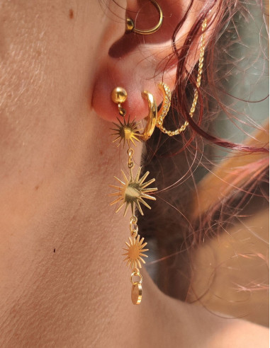 Boucles d'oreilles Søl