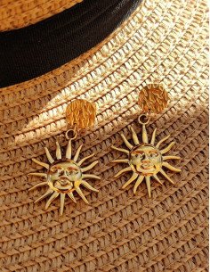 Boucle d'oreilles Søl