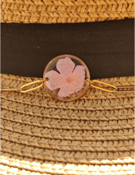 Bracelet fleurs séchées - FLORE