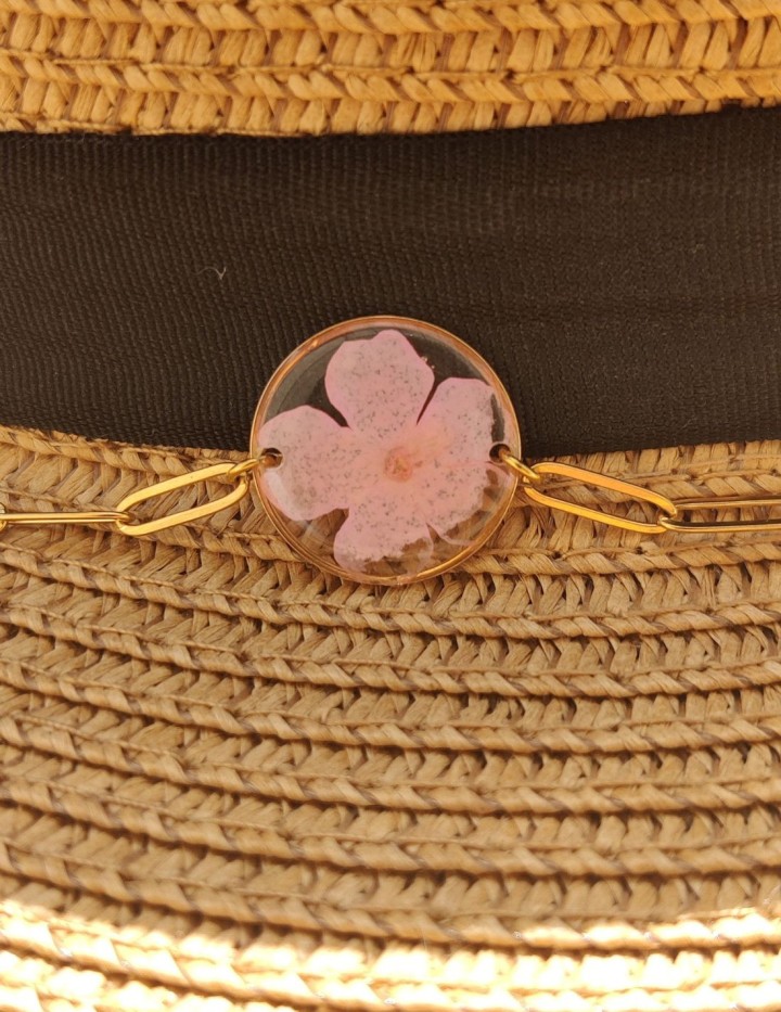 Bracelet fleurs séchées - FLORE