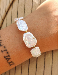 Bracelet Naia - perles d'eau douce 2