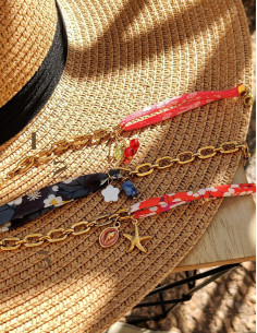 Bracelet Lysel - tissu Liberty