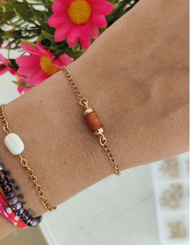 Bracelet Ambréa - Ambre