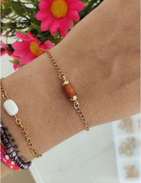 Bracelet Ambréa - Ambre
