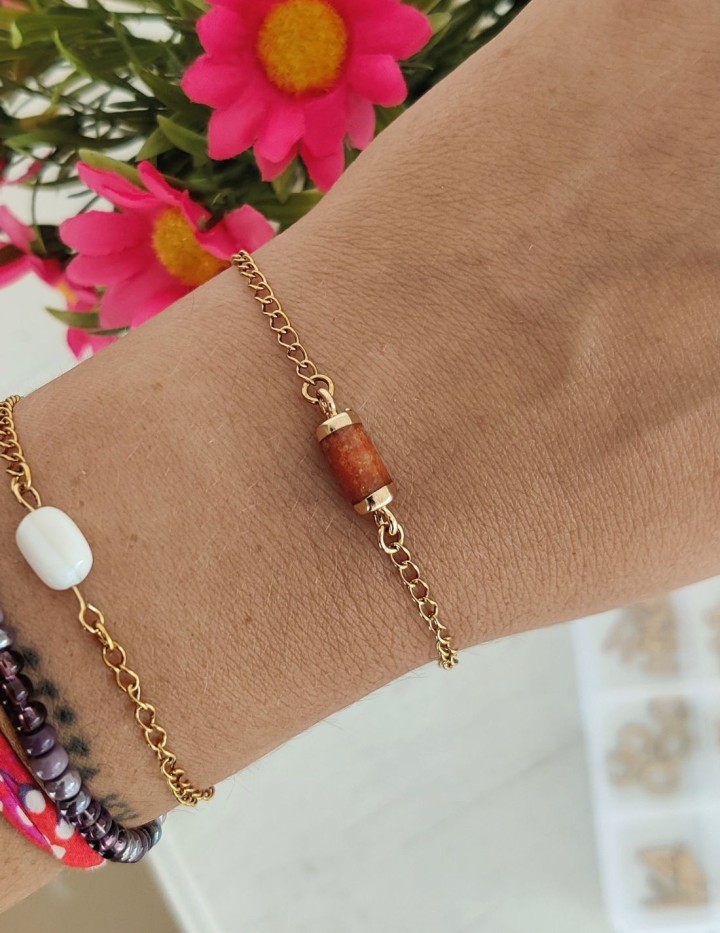 Bracelet Ambréa - Ambre