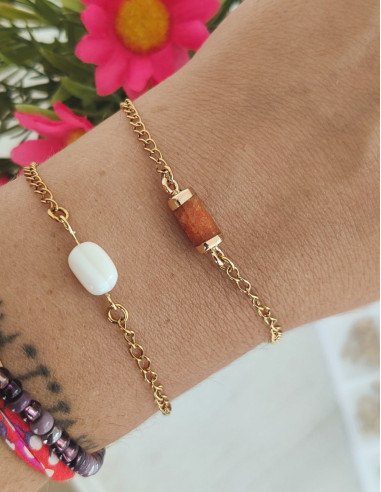 Bracelet Ambréa - Ambre