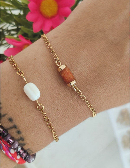 Bracelet Ambréa - Ambre
