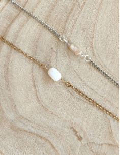 Bracelet Nérée - perle d'eau douce 2