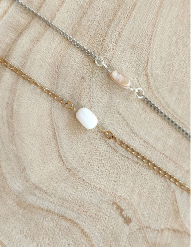 Bracelet Nérée - perle d'eau douce